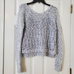 Abercrombie & Fitch Scoop Neck Open Knit Sweater Size M